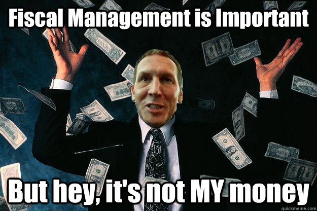 Fiscal Management is Important But hey, it's not MY money - Fiscal Management is Important But hey, it's not MY money  Bryan Colangelo Basketball