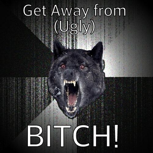 GET AWAY FROM (UGLY) BITCH! Insanity Wolf