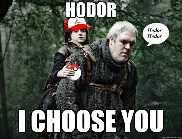 HODOR I CHOOSE YOU - HODOR I CHOOSE YOU  Misc