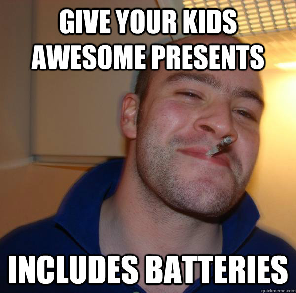 Give your kids awesome presents includes batteries - Give your kids awesome presents includes batteries  Misc