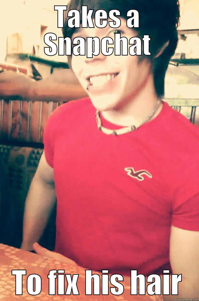 Classic Collin - TAKES A SNAPCHAT TO FIX HIS HAIR Misc