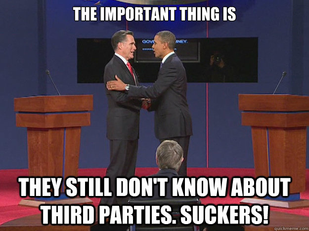 The important thing is they still don't know about third parties. Suckers!  