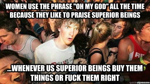 Women use the phrase 