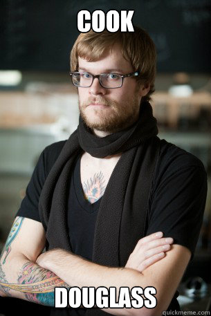 Cook Douglass  Hipster Barista
