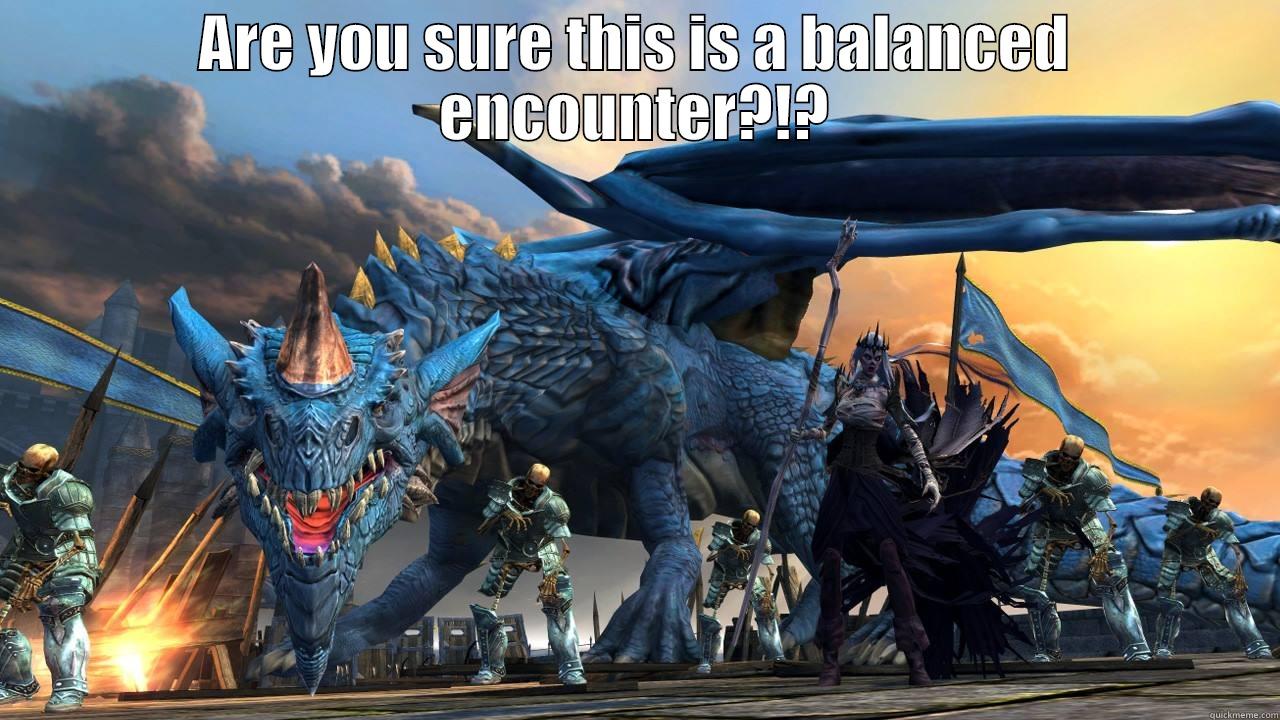 balanced encounter - ARE YOU SURE THIS IS A BALANCED ENCOUNTER?!?  Misc