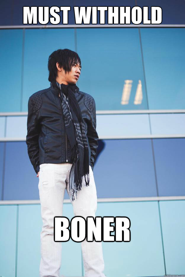 must withhold boner  Handsome Hung