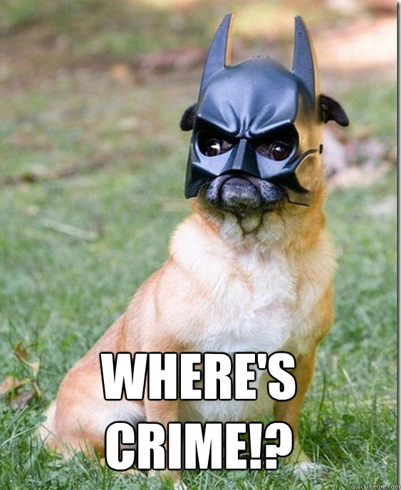 WHERE'S CRIME!?  