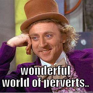  WONDERFUL WORLD OF PERVERTS.. Condescending Wonka