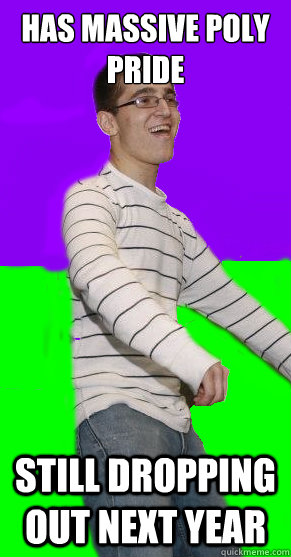 Has massive Poly Pride Still dropping out next year  