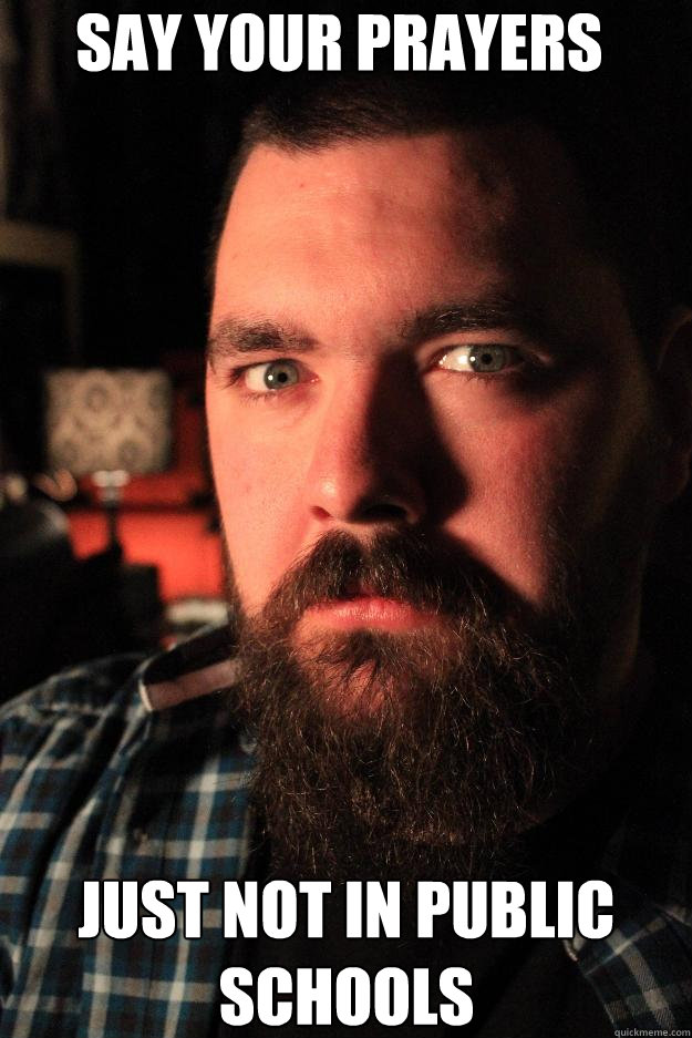 say your prayers just not in public schools  Dating Site Murderer