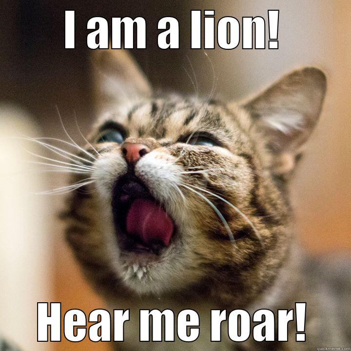 I AM A LION! HEAR ME ROAR! Misc