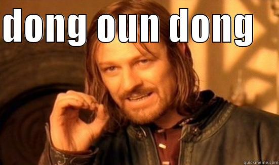 DONG OUN DONG     Boromir