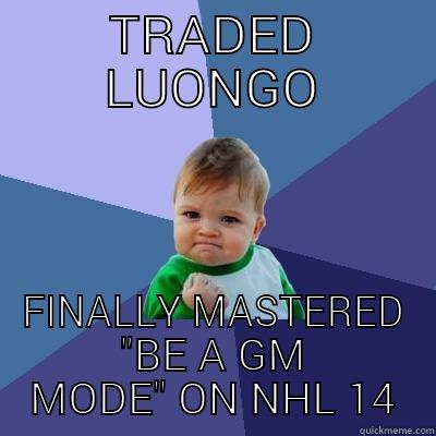 TRADED LUONGO FINALLY MASTERED 