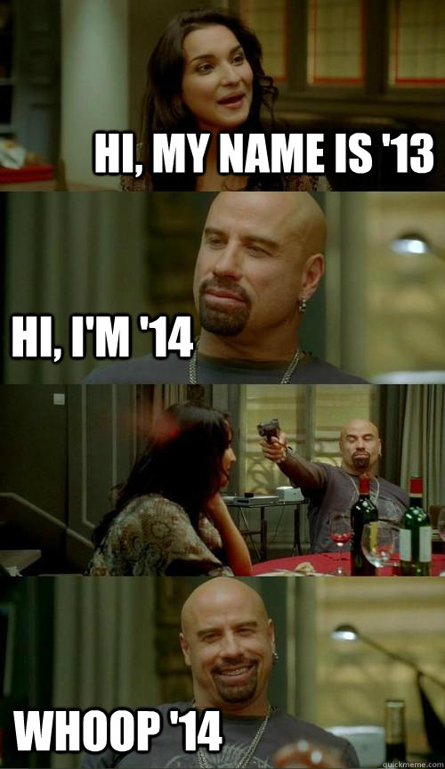 hi, my name is '13 hi, i'm '14 whoop '14  Skinhead John