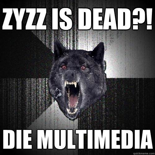 Zyzz Is DEAD?! DIE MULTIMEDIA  Insanity Wolf