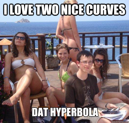 i love two nice curves dat hyperbola  Priority Peter