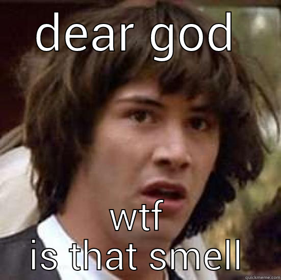 jr's culinary skills - DEAR GOD WTF IS THAT SMELL conspiracy keanu