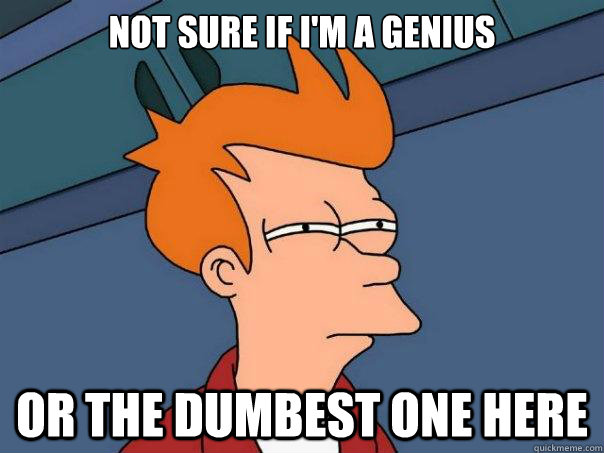 Not sure if i'm a genius or the dumbest one here  Futurama Fry