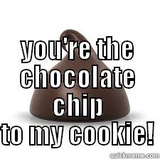Lol really? -  YOU'RE THE CHOCOLATE CHIP TO MY COOKIE! Misc