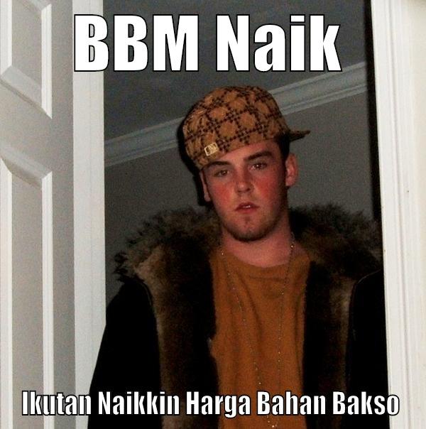 BBM NAIK IKUTAN NAIKKIN HARGA BAHAN BAKSO Scumbag Steve