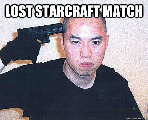 Lost starcraft match   