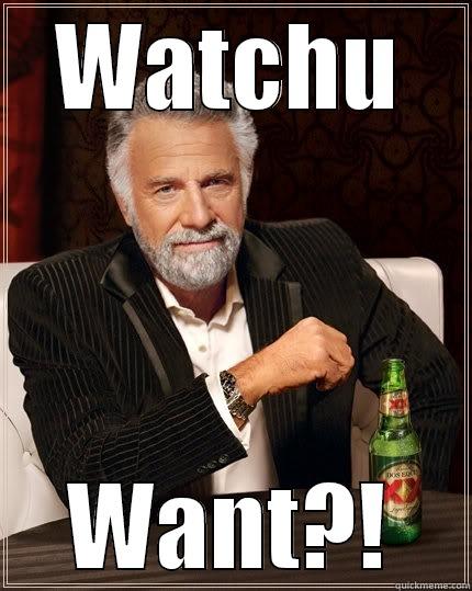 WATCHU WANT?! The Most Interesting Man In The World