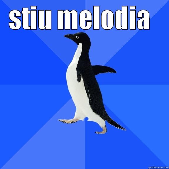 STIU MELODIA   Socially Awkward Penguin