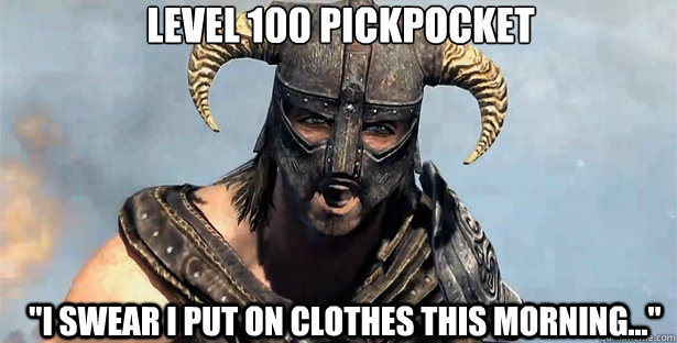 Level 100 pickpocket 