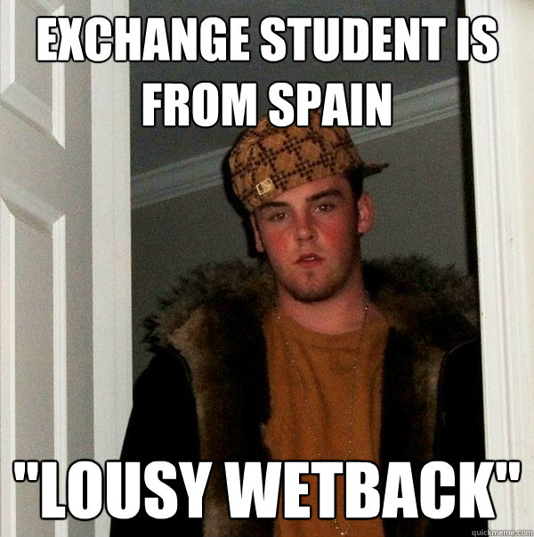 Exchange student is from spain 