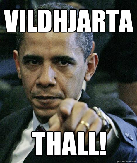 Vildhjarta Thall!  Pissed Off Obama