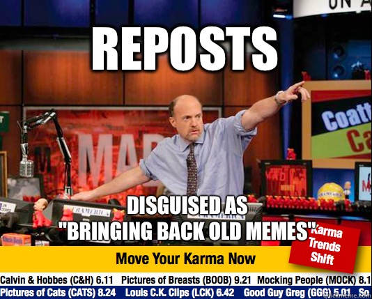Reposts Disguised as 
