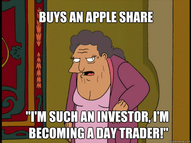 Buys an Apple Share 