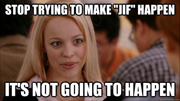 Stop trying to make 