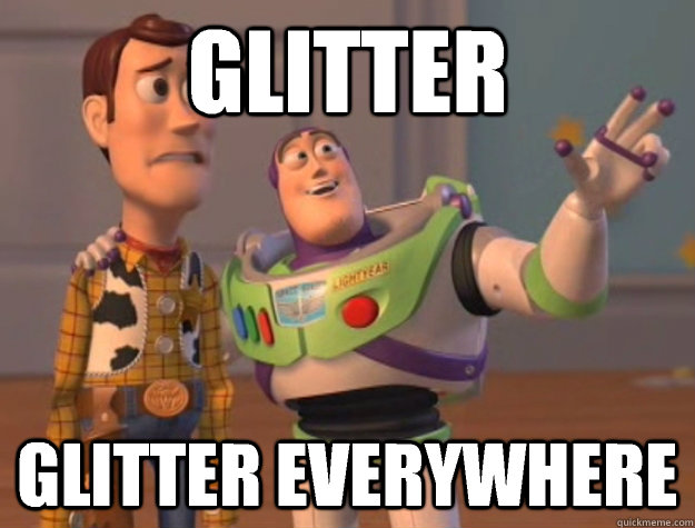 Glitter Glitter Everywhere - Glitter Glitter Everywhere  Buzz Lightyear