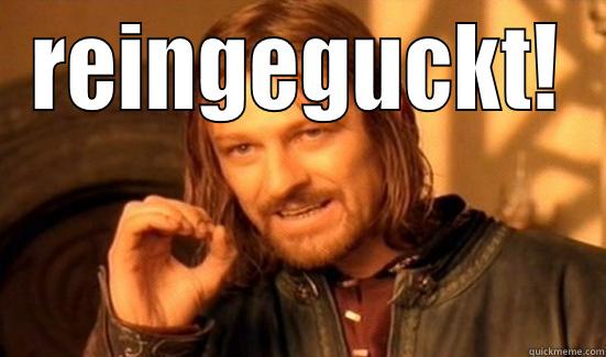 REINGEGUCKT!  Boromir