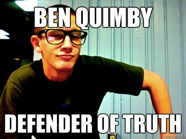ben quimby defender of truth  eh quimby