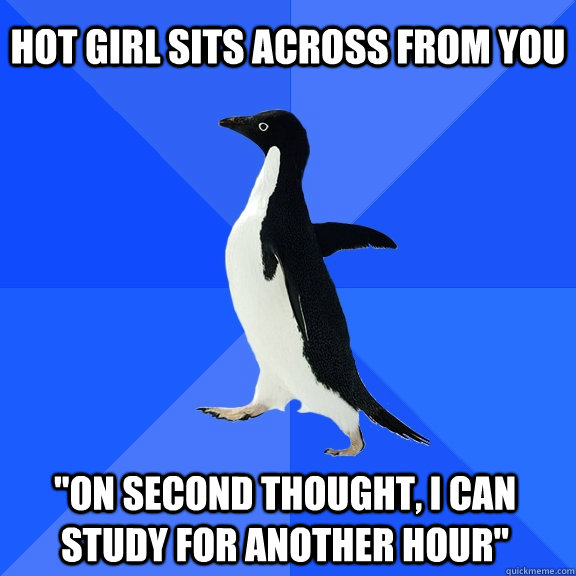 Hot girl sits across from you 