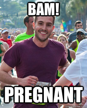 BAM! PREGNANT  Ridiculously photogenic guy