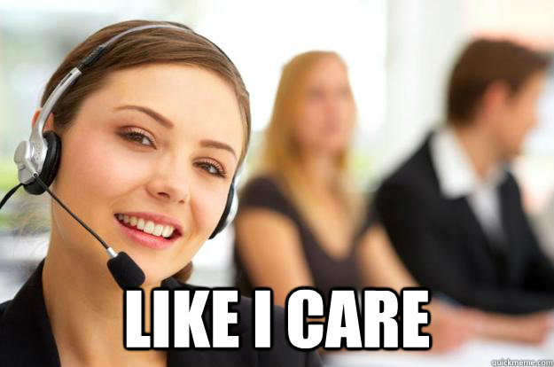  like i care -  like i care  Call Center Agent