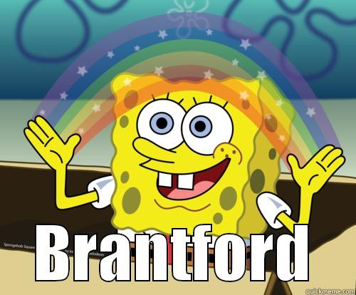 STOP IT -  BRANTFORD Spongebob rainbow