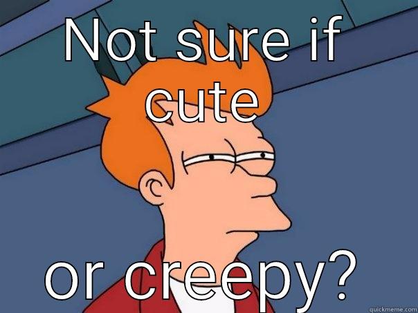 NOT SURE IF CUTE OR CREEPY? Futurama Fry