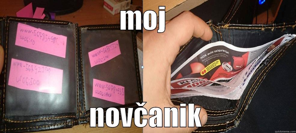 MOJ  NOVČANIK Misc