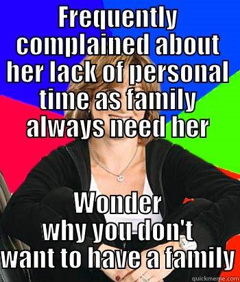Asian Mom - FREQUENTLY COMPLAINED ABOUT HER LACK OF PERSONAL TIME AS FAMILY ALWAYS NEED HER WONDER WHY YOU DON'T WANT TO HAVE A FAMILY Sheltering Suburban Mom