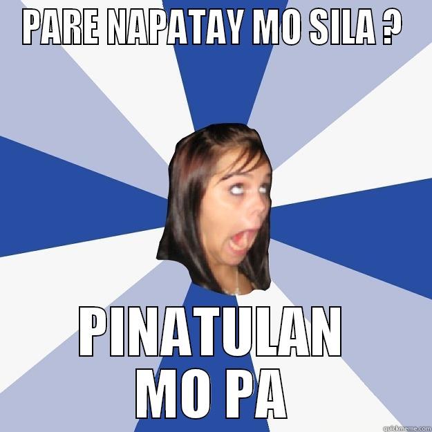 PARE NAPATAY MO SILA ? PINATULAN MO PA Annoying Facebook Girl