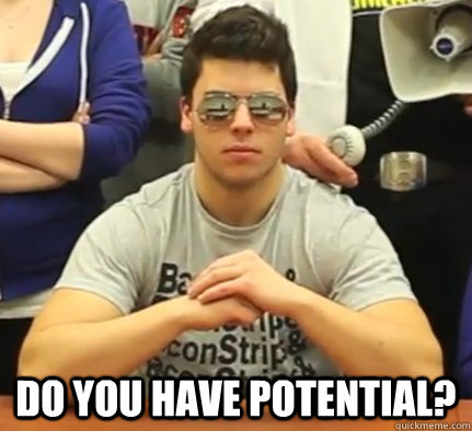  Do YOU have potential? -  Do YOU have potential?  Muscle glasses