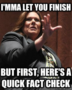 i'mma let you finish but first, here's a quick fact check  Confident Candy