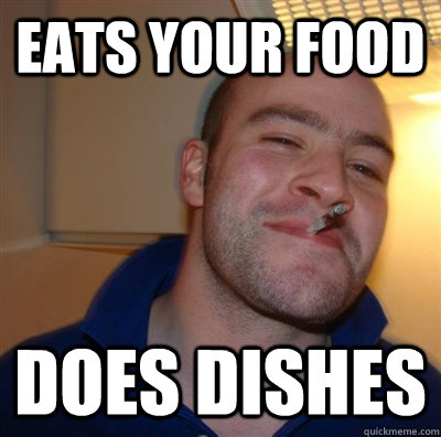 Eats your food does dishes  GGG plays SC