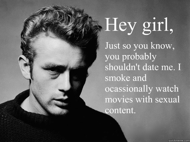 Hey Christian Girl - James Dean memes | quickmeme