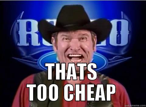  THATS TOO CHEAP Success Kid