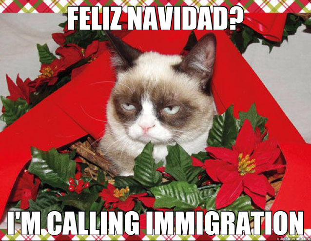 FELIZ NAVIDAD? I'M CALLING IMMIGRATION - FELIZ NAVIDAD? I'M CALLING IMMIGRATION  Misc